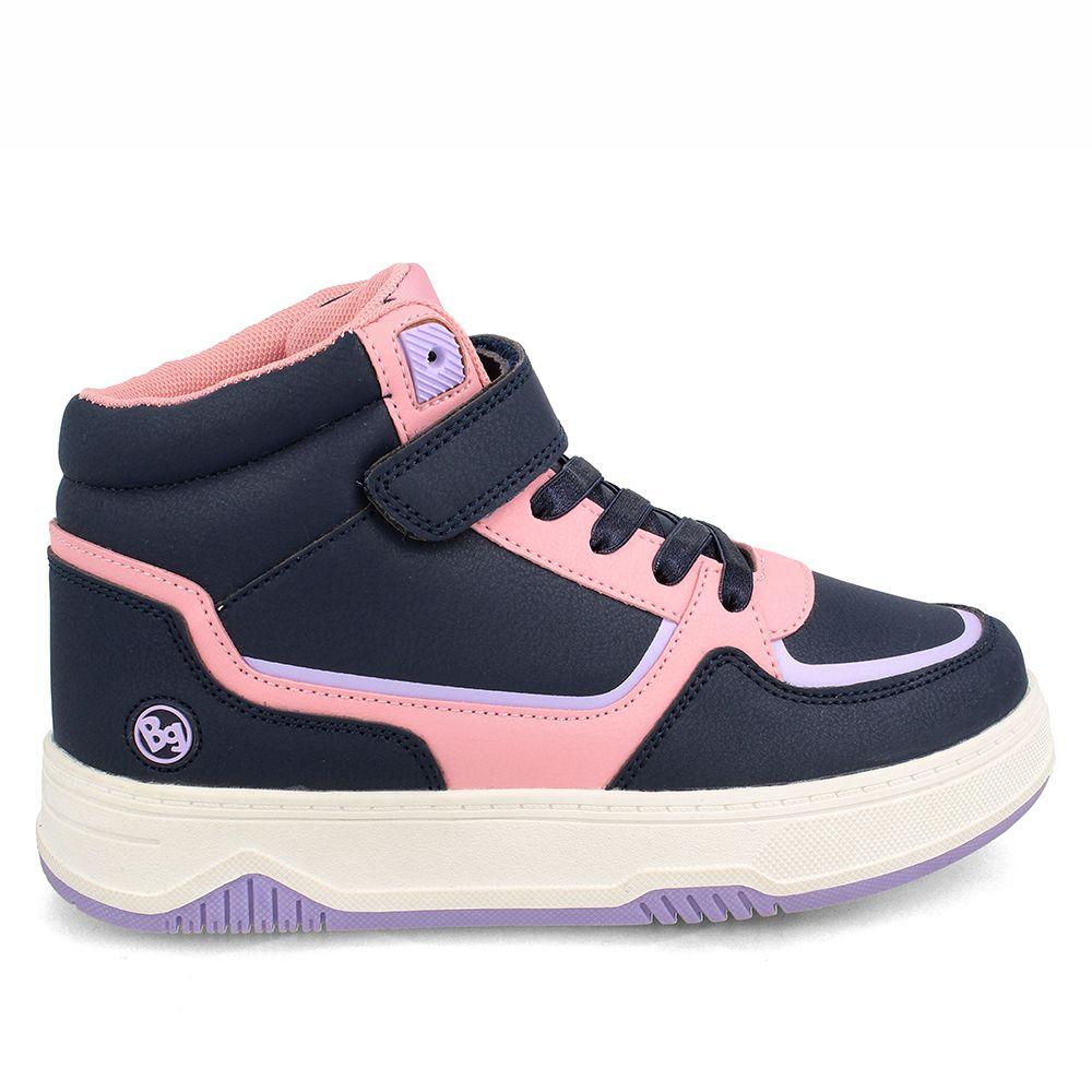 Zapatilla Niña Bubblegummers Centennial Azul-Rosado-4