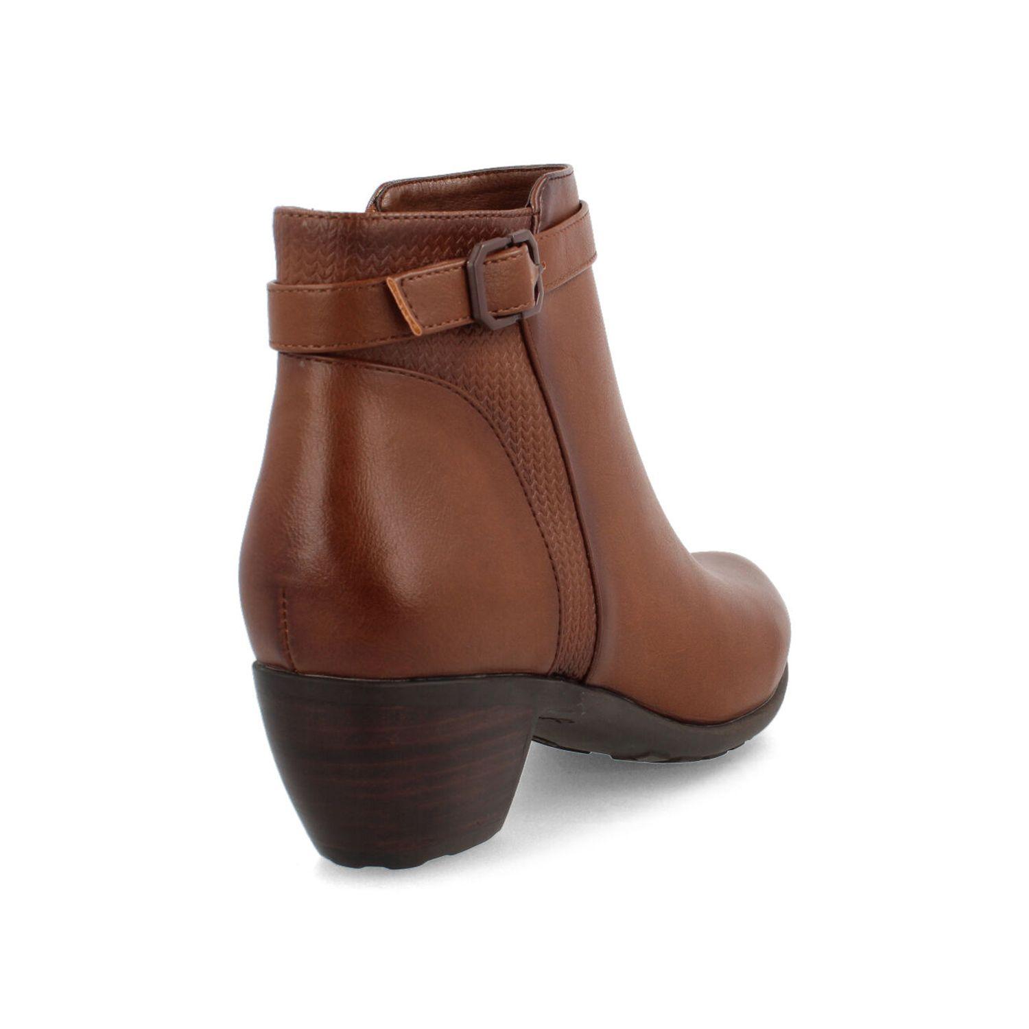 Botín Mujer Bata Maria Cafe-2