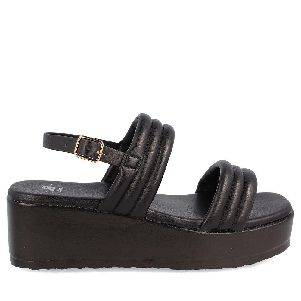 SANDALIA MUJER BATA MONICA BLACK-0