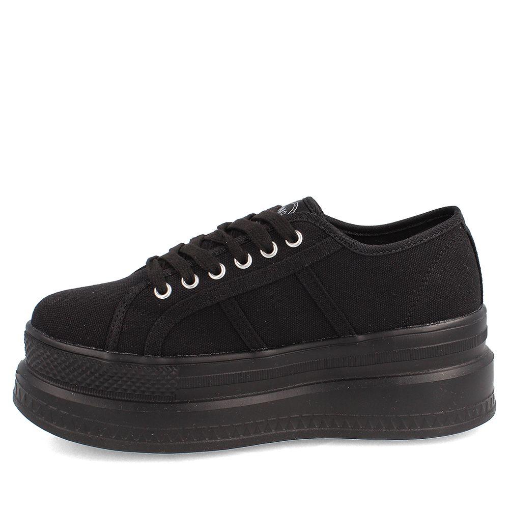 ZAPATILLA MUJER NORTH STAR PLAT NEGRO-1