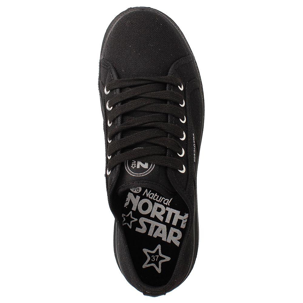 ZAPATILLA MUJER NORTH STAR PLAT NEGRO-5