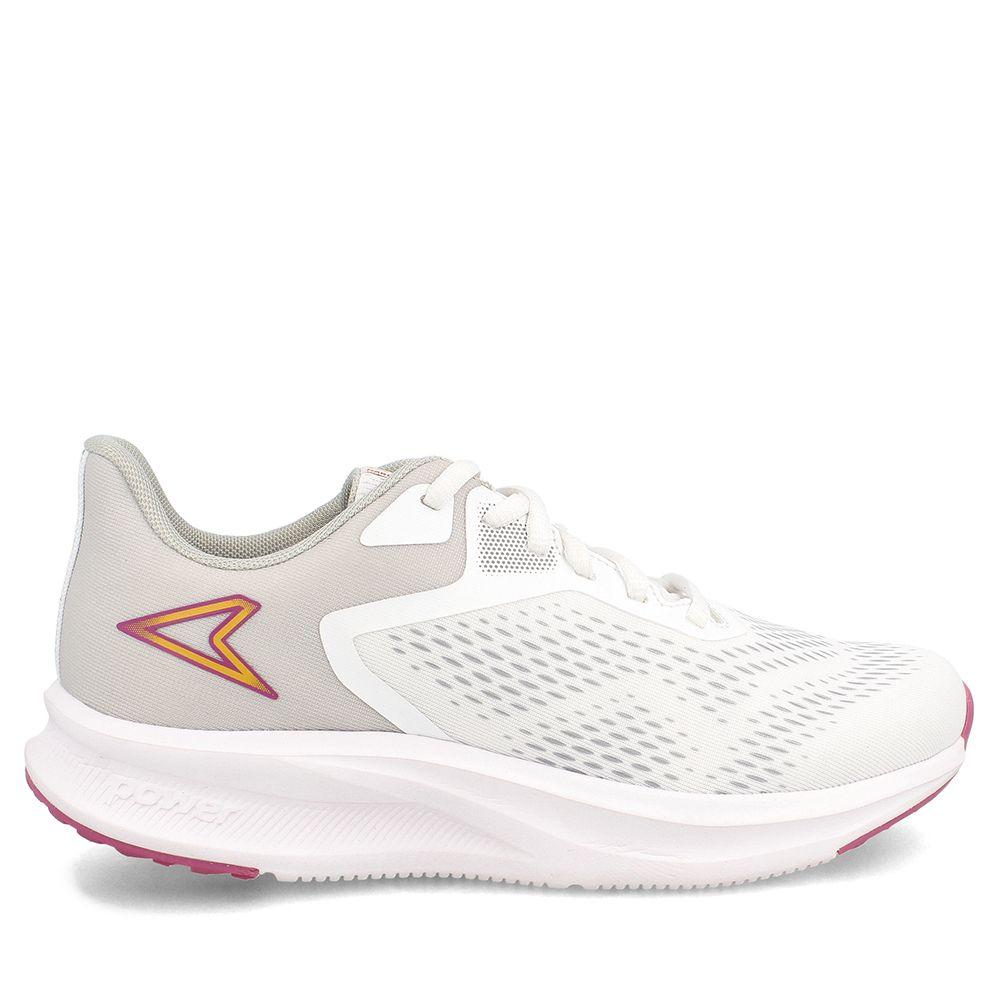 Zapatilla  Mujer Power Harrow Plus Racer Sc Blanco-4