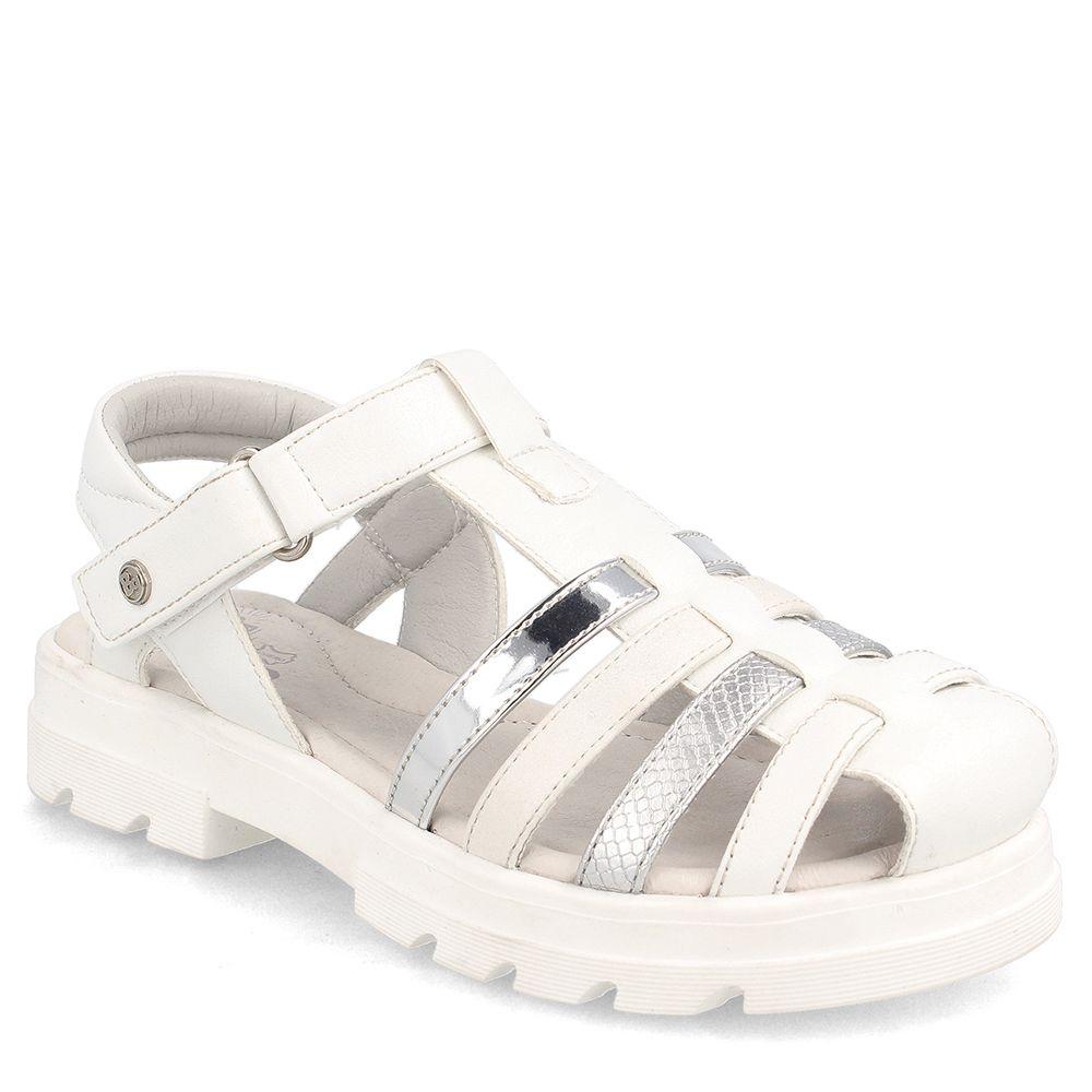 SANDALIA NIÑA BUBBLEGUMMERS MARILU BLANCO 30-33-0