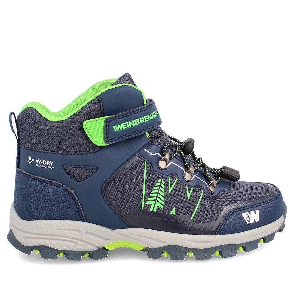 BOTÍN NIÑO WEINBRENNER SHERPI AZÚL MARINO 34-38-0