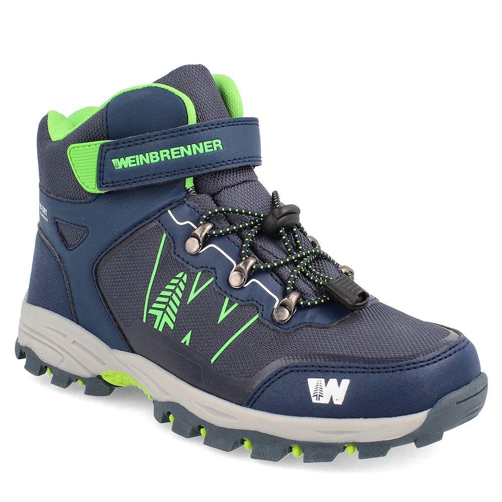 BOTÍN NIÑO WEINBRENNER SHERPI AZÚL MARINO 34-38-1