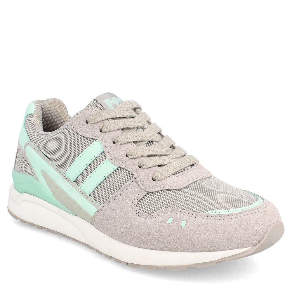 ZAPATILLA DEPORTIVA MUJER NORTH STAR HUGO GRIS - MENTA-0