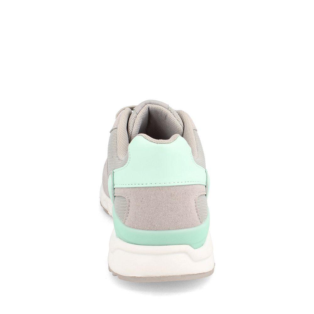 ZAPATILLA DEPORTIVA MUJER NORTH STAR HUGO GRIS - MENTA-2