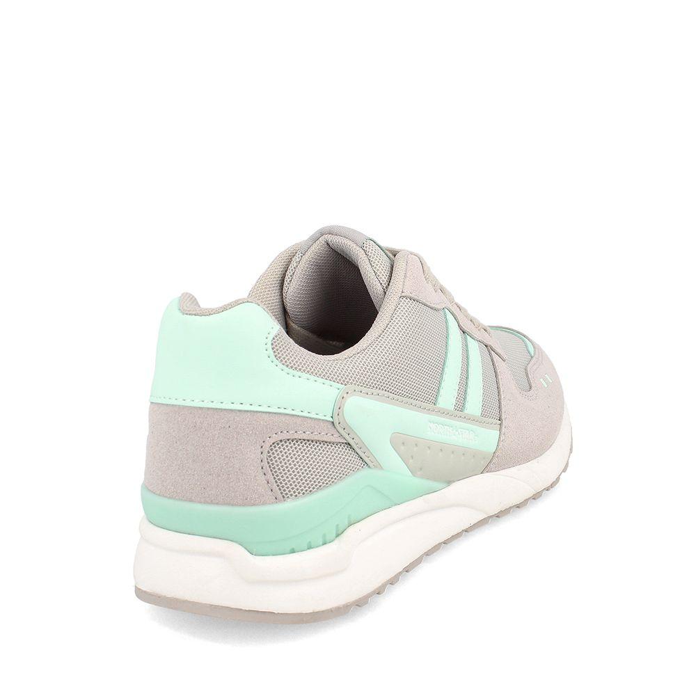 ZAPATILLA DEPORTIVA MUJER NORTH STAR HUGO GRIS - MENTA-3