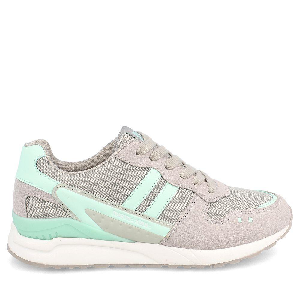 ZAPATILLA DEPORTIVA MUJER NORTH STAR HUGO GRIS - MENTA-4