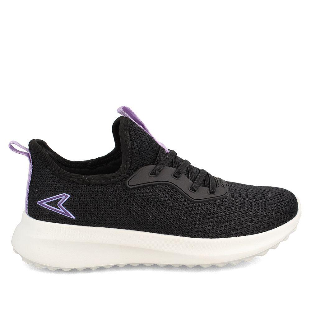 Zapatilla Mujer Power Primetime Inspo Negro-Lila-4