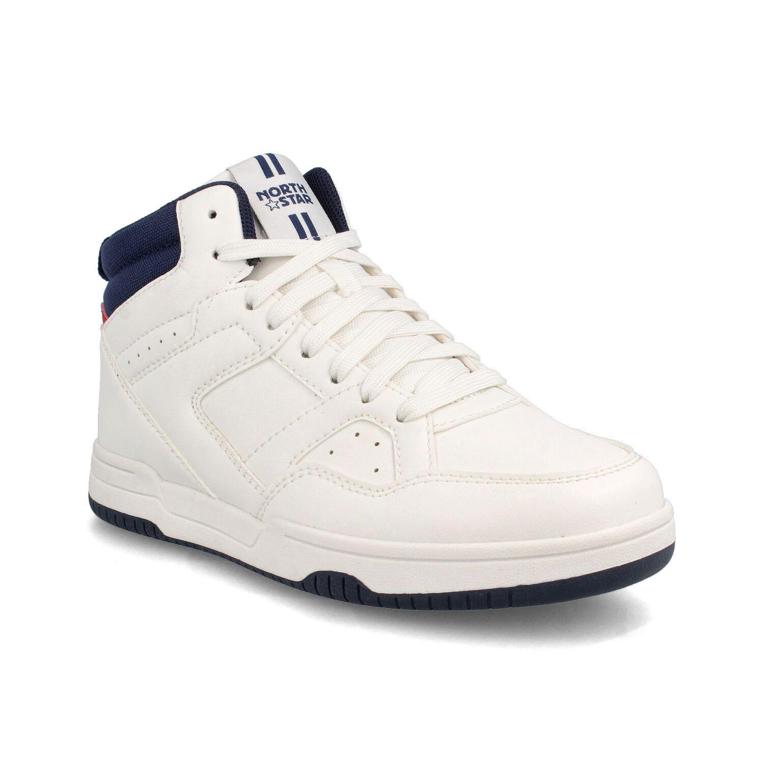 Zapatilla Niño North Star Hem Blanco-Azul I-1