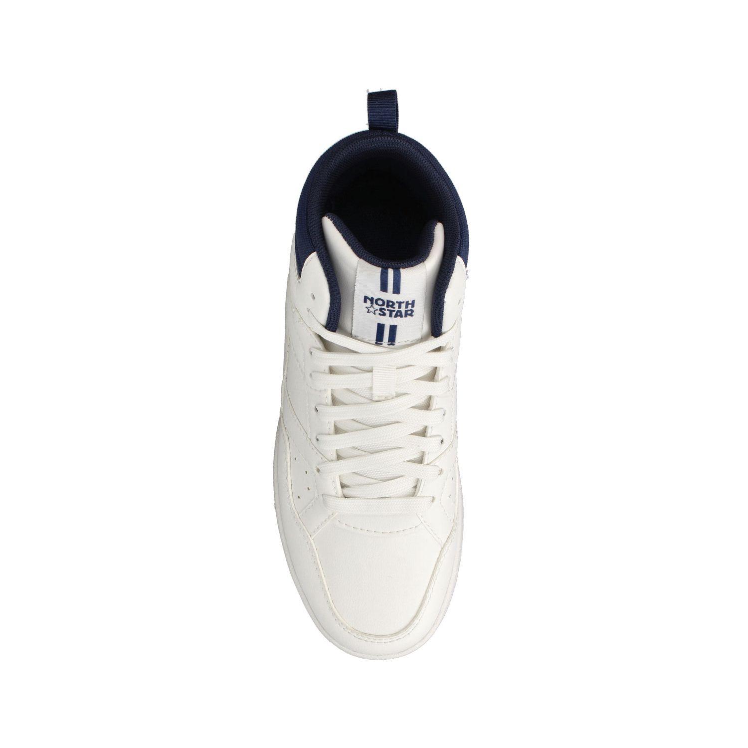 Zapatilla Niño North Star Hem Blanco-Azul I-3