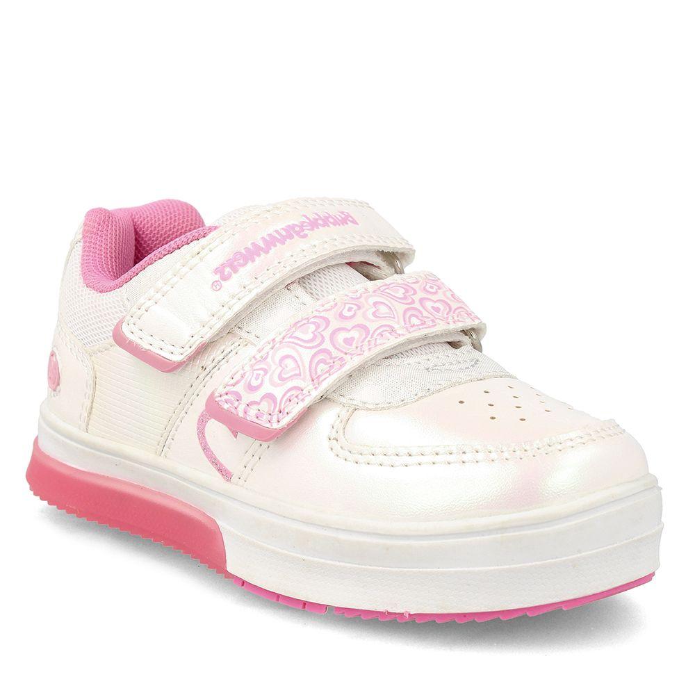 Zapatilla Niña Luces Bubblegummers Neon Rosado-1