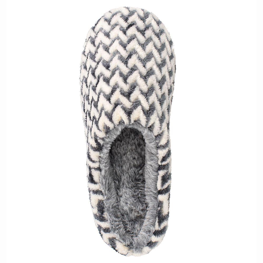 PANTUFLA MUJER BATA LEBU GRIS-5
