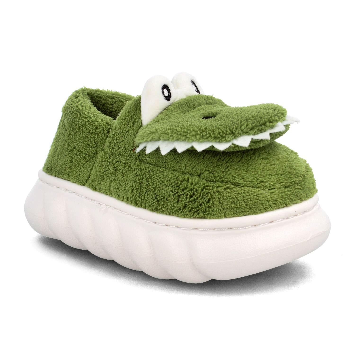 Pantufla Niño Bubblegummers Galen Verde-1