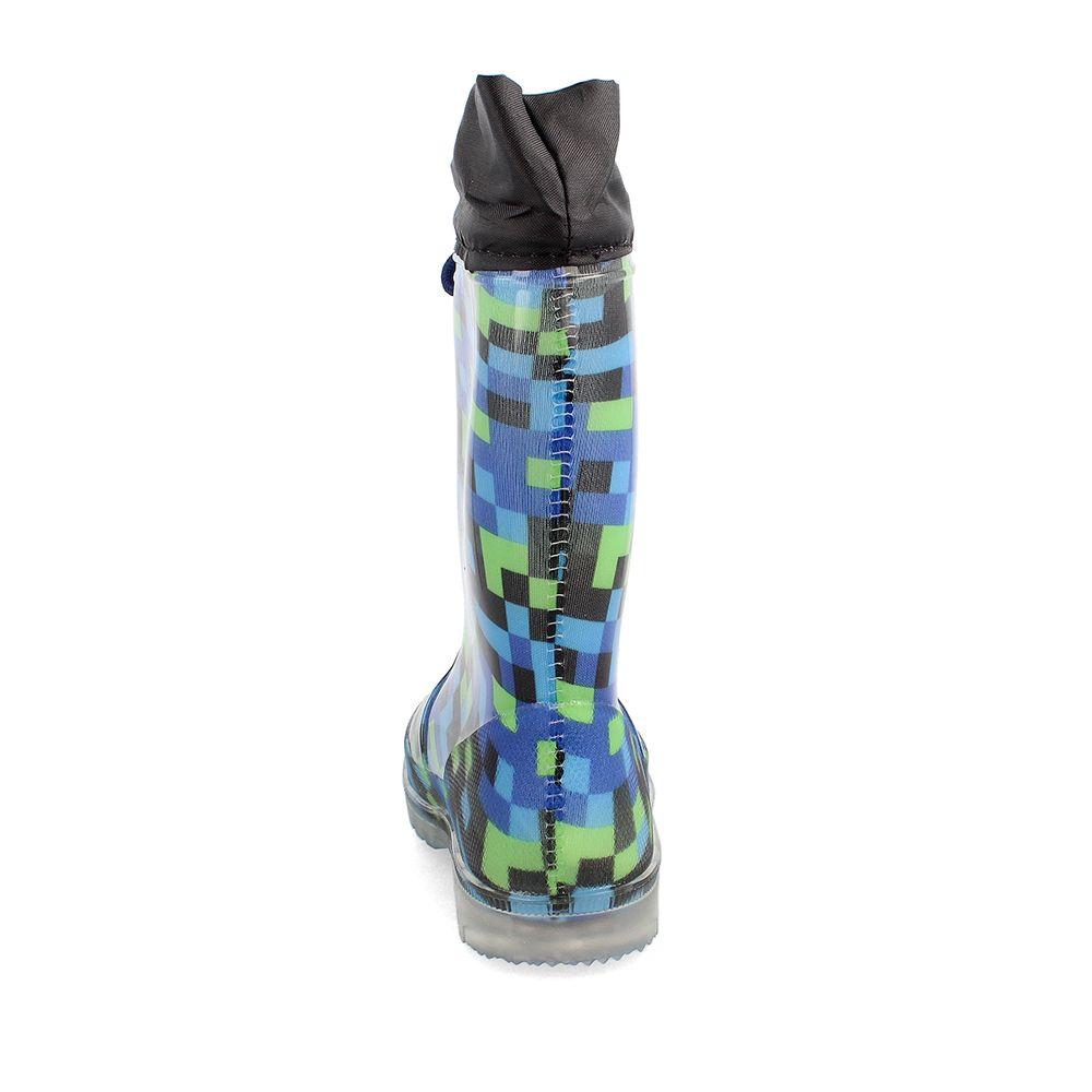 BOTA DE AGUA NIÑO BUBBLEGUMMERS BRIGHT BOYS VERDE 30-33-2