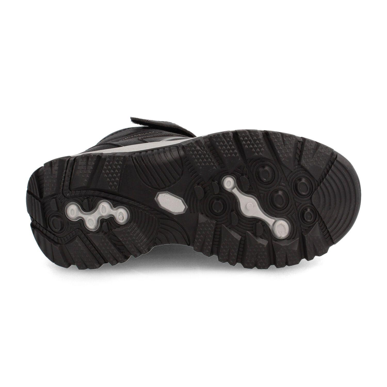 Botín Niño Bubblegummers Charman Negro-Rojo-4