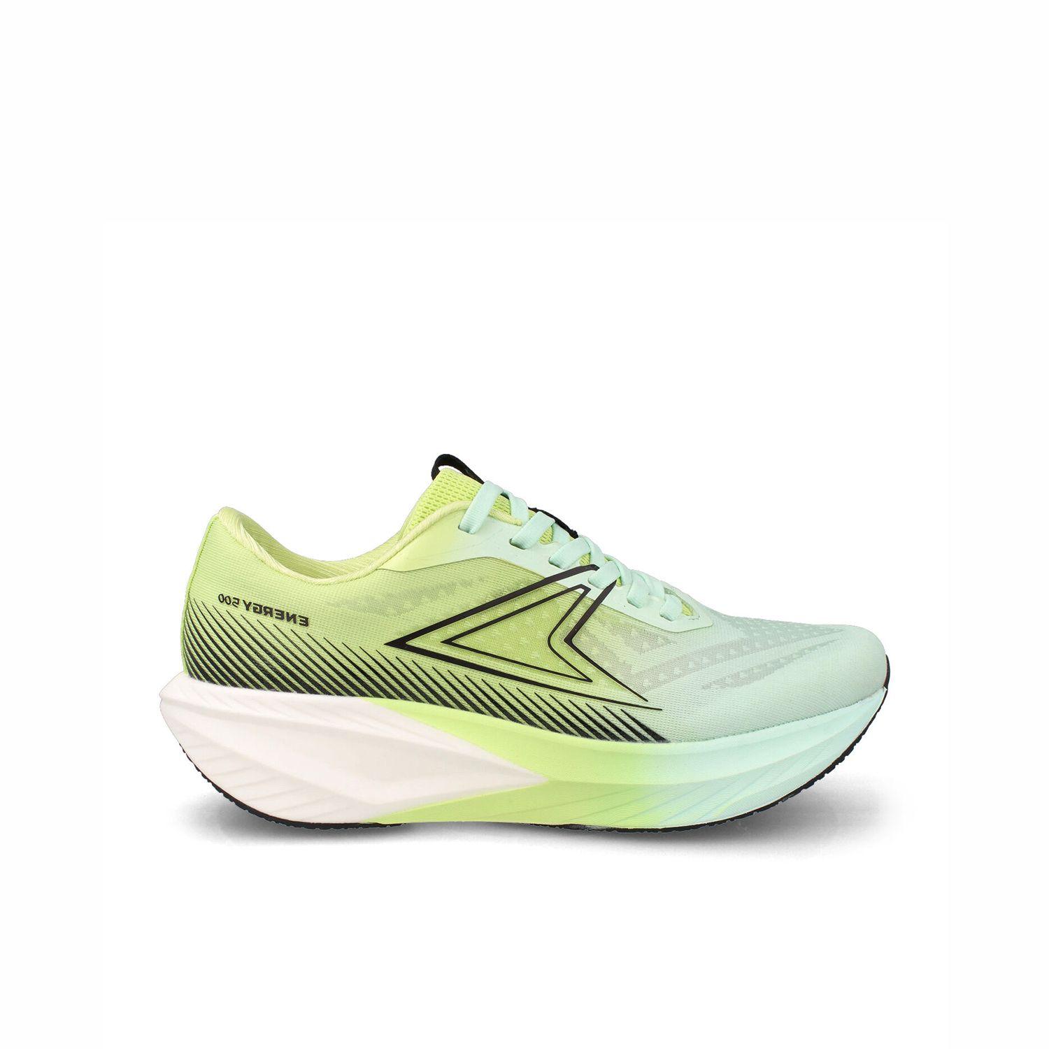 Zapatilla Hombre Power Energy Run 500 Beta Verde Lima - Azul-0