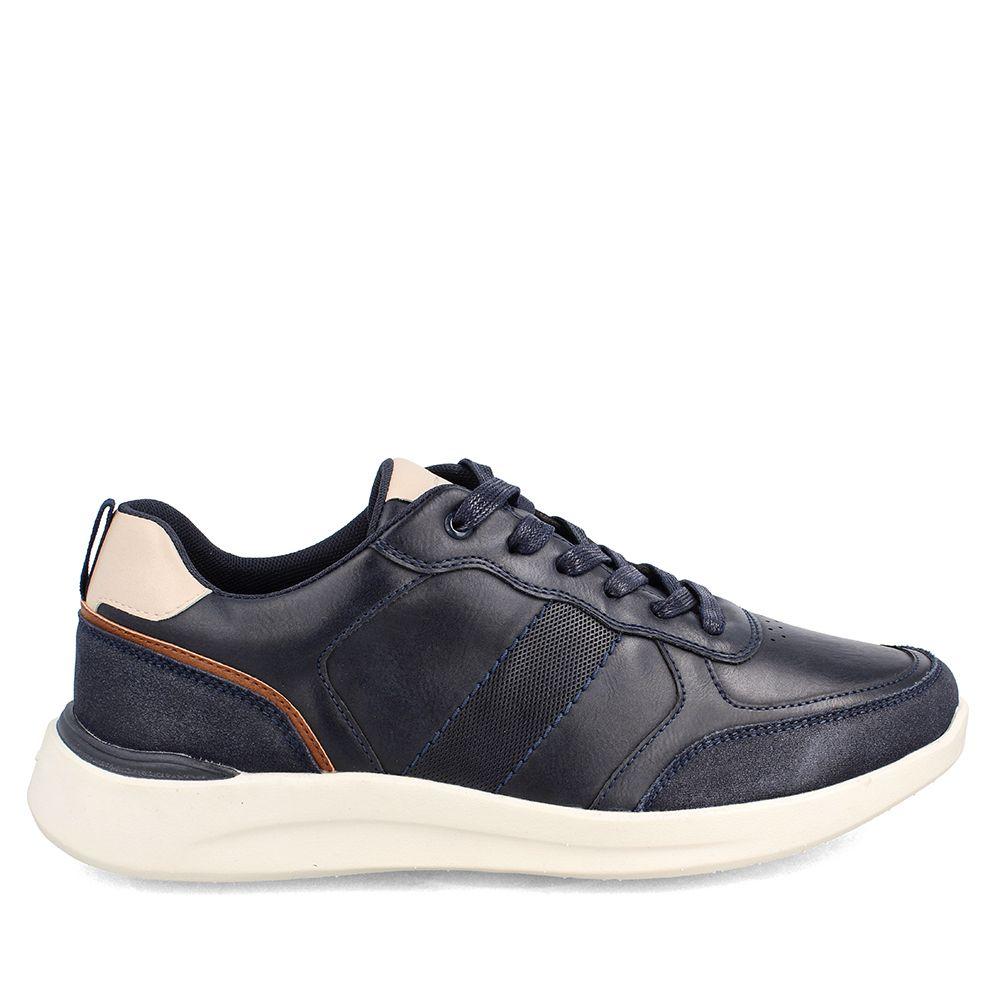 Zapatilla Hombre Bata Comfit Lotus Men Azul Marino-4