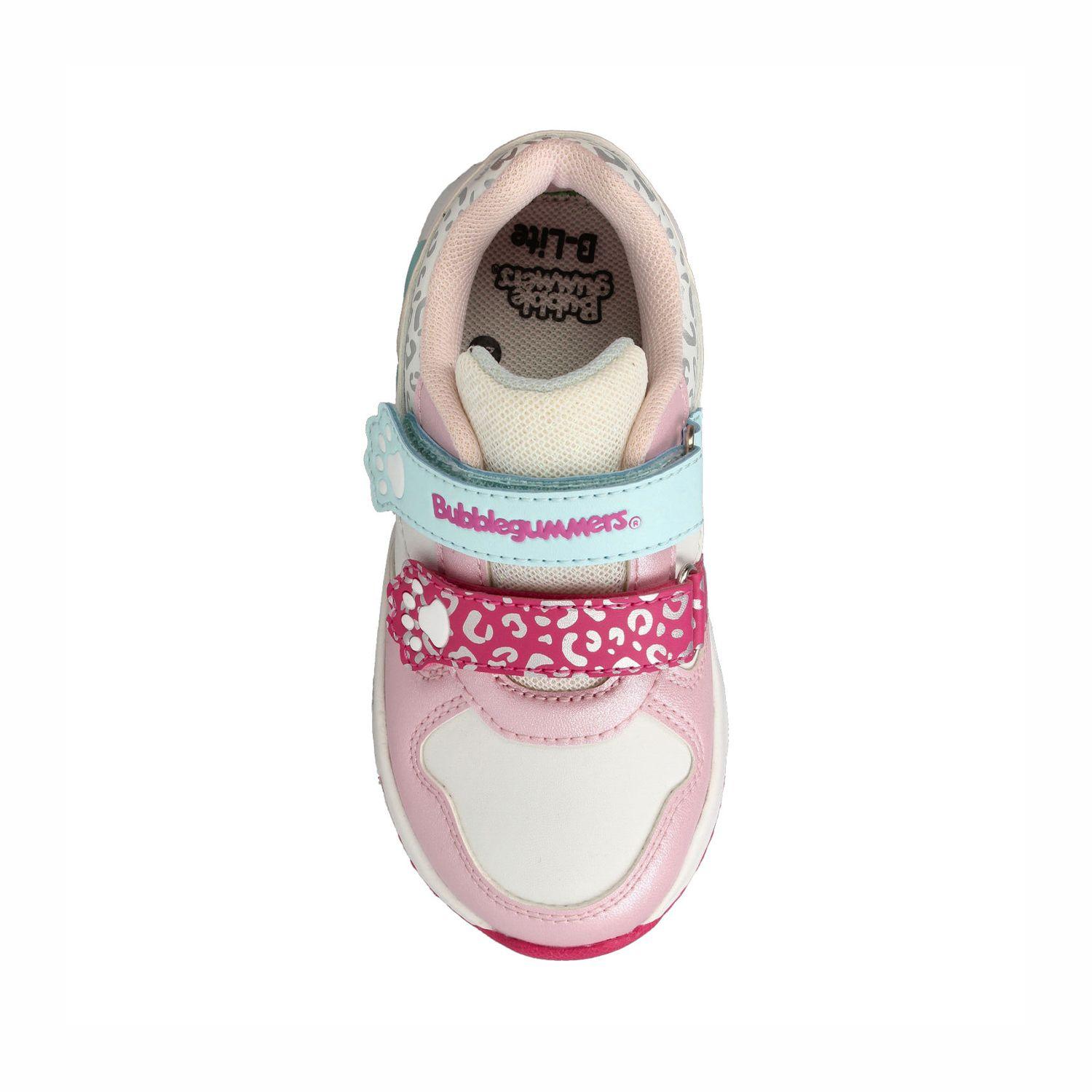 Zapatilla Niña Bubblegummers Speed Lite Blanco - Rosa-3