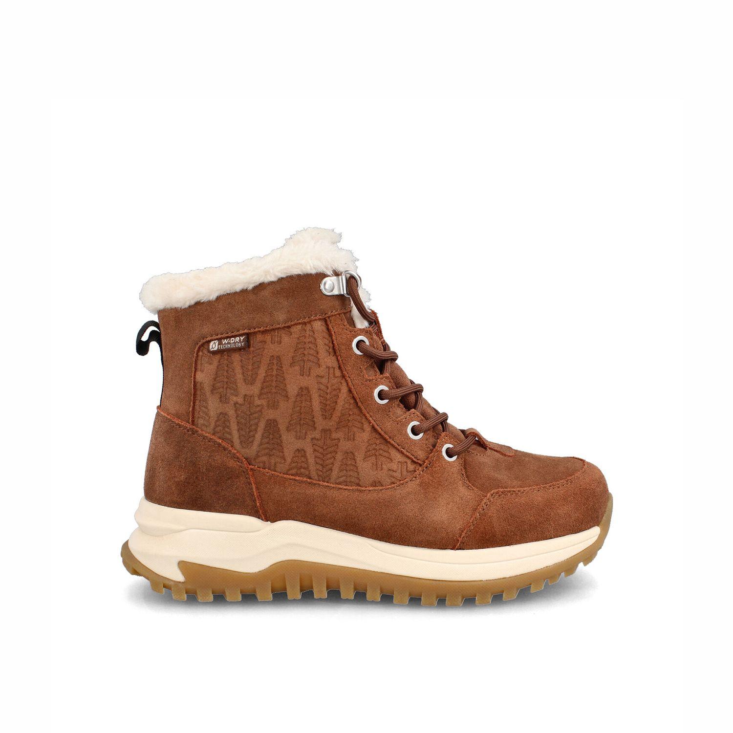 Botín Outdoor Mujer Weinbrenner Vanguard Oso Tree Café-0