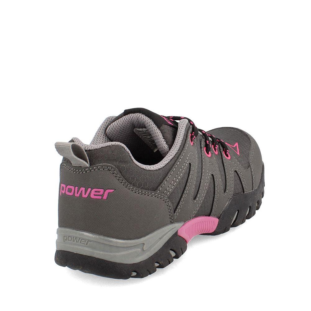 Zapatilla Mujer Power Quest Lore Gris-3