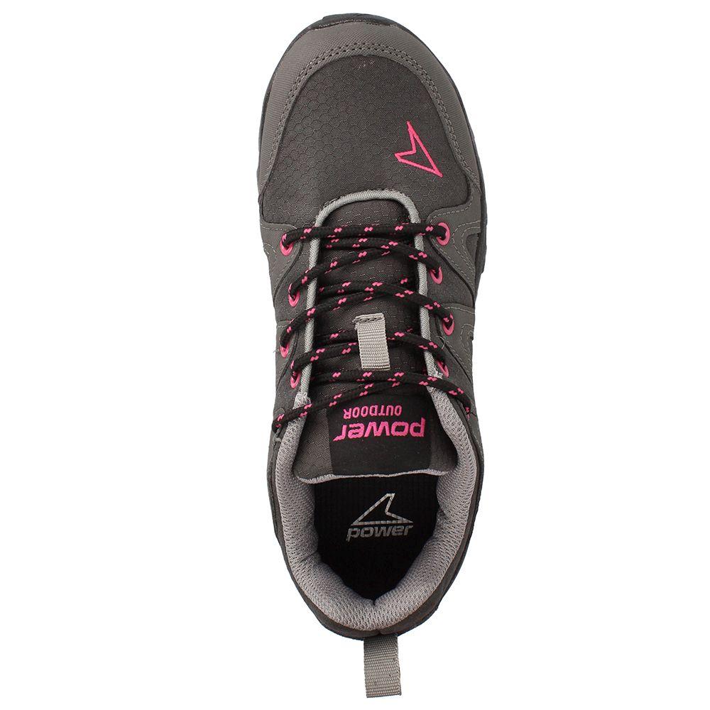 Zapatilla Mujer Power Quest Lore Gris-5