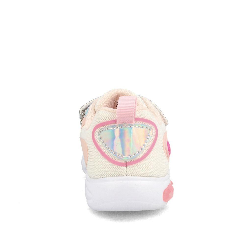 ZAPATILLA NIÑA BUBBLEGUMMERS STRIDE LIGHT PLATA FUCSIA 22-25-2