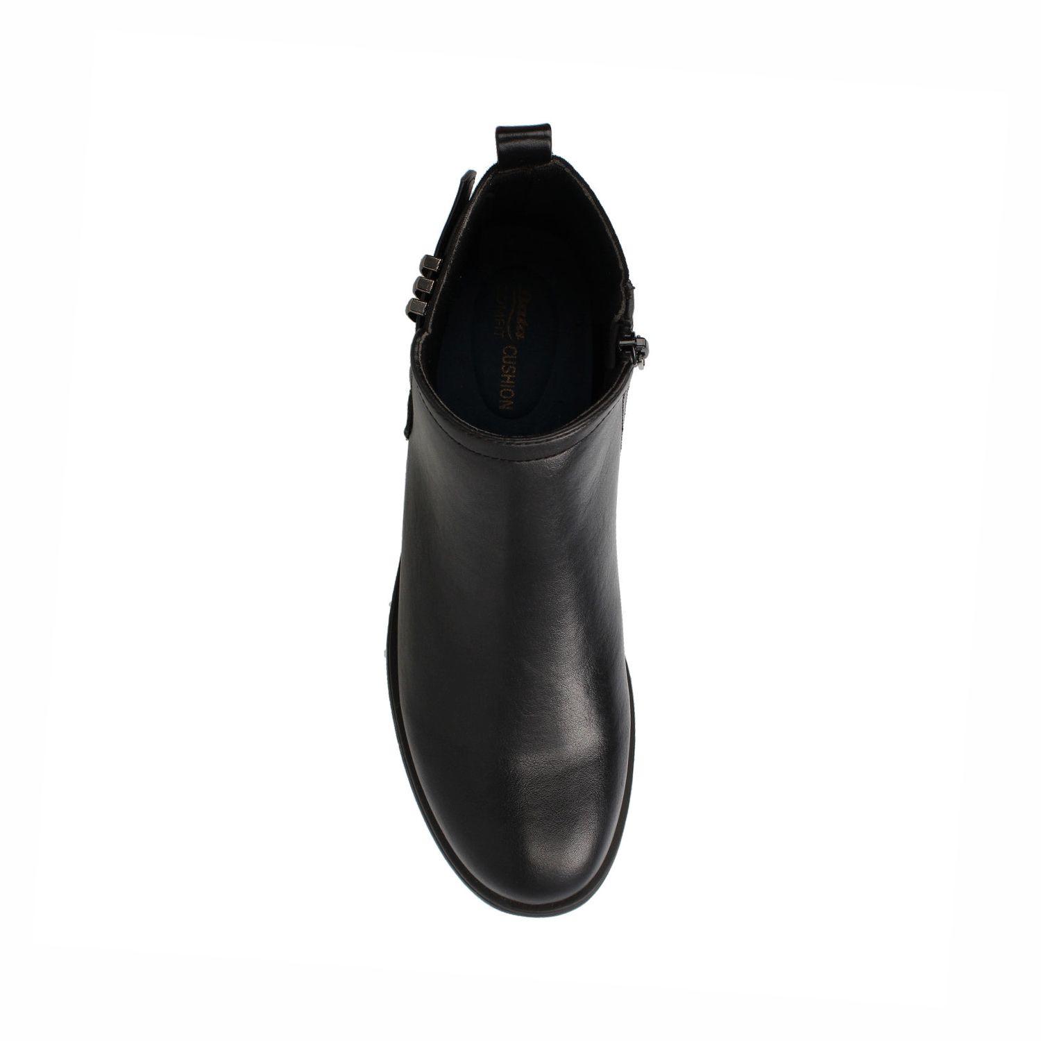Botín Mujer Bata Comfit Qincy Negro-3