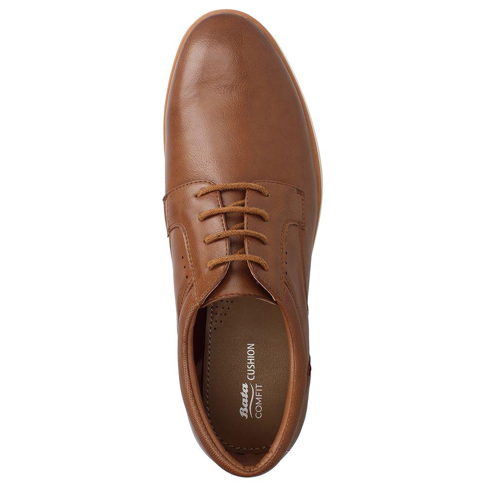 ZAPATO HOMBRE BATA COMFIT CHESLEY CAFE-5