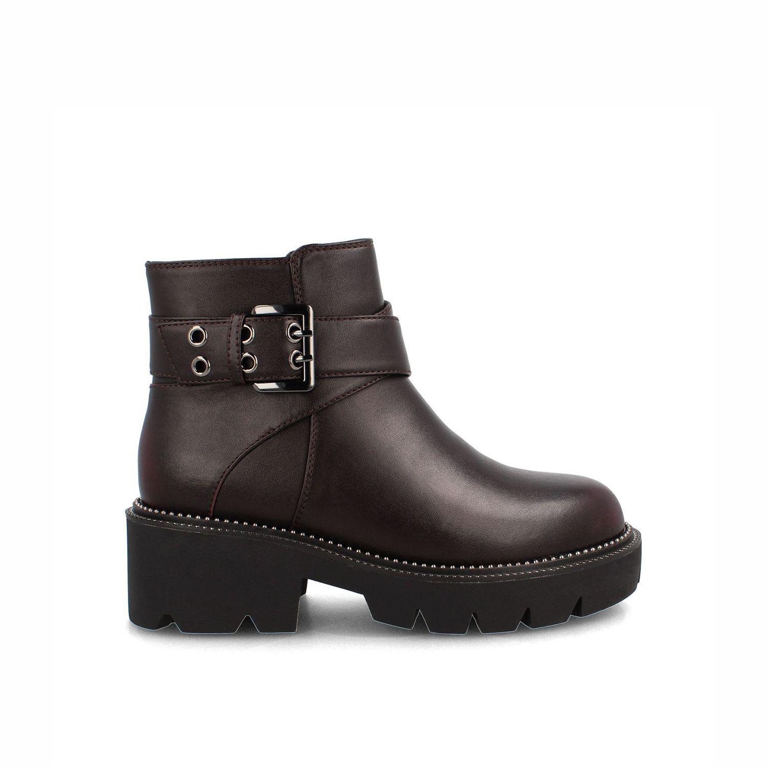 Botín Mujer Bata Palermo Rosa-0