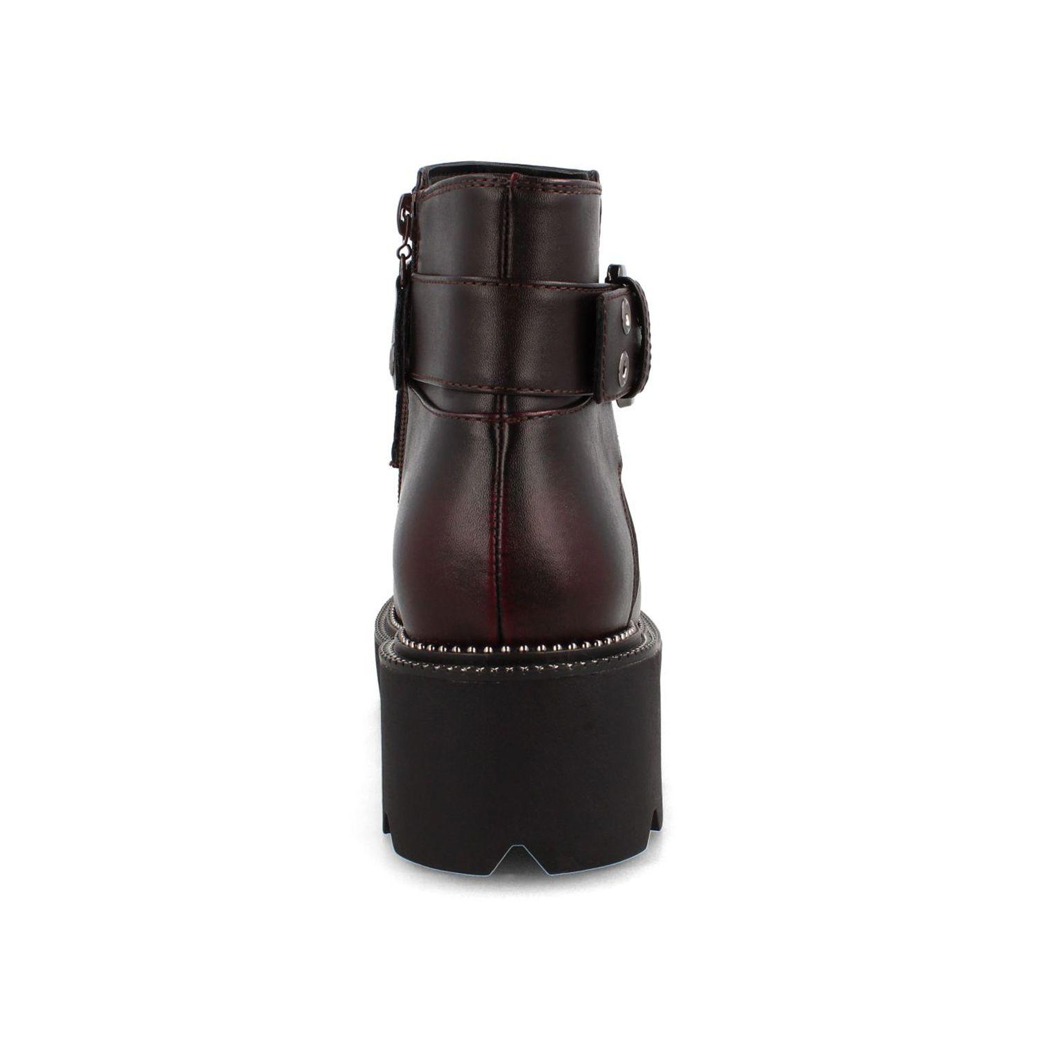 Botín Mujer Bata Palermo Rosa-2