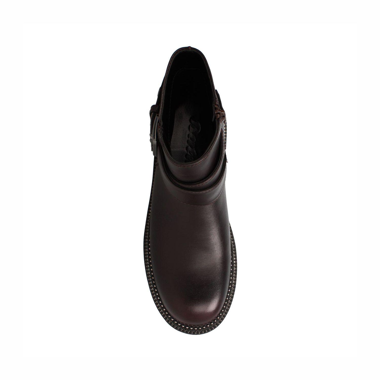 Botín Mujer Bata Palermo Rosa-3