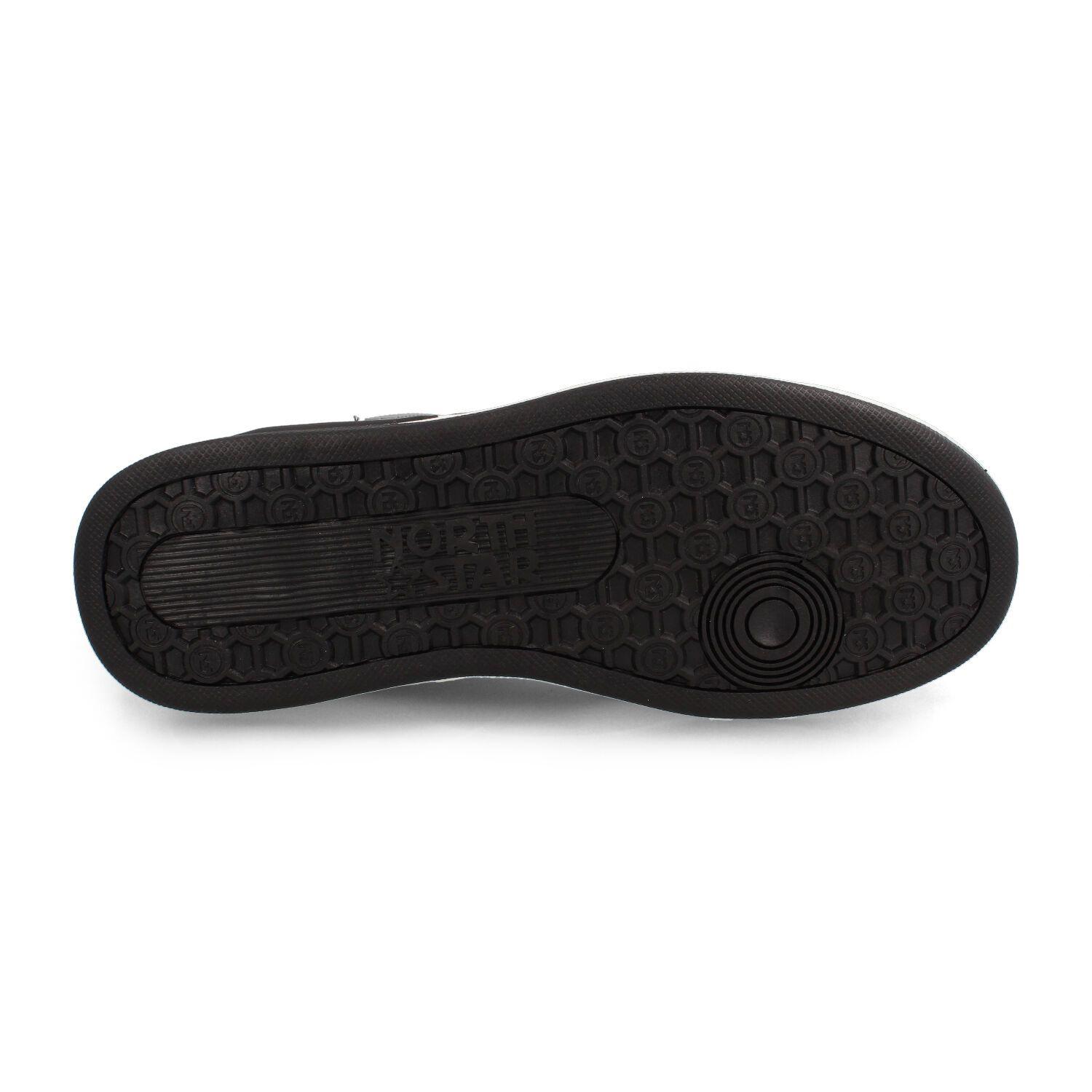 Zapatilla Hombre North Star Court 86 Negro/Blanco-4