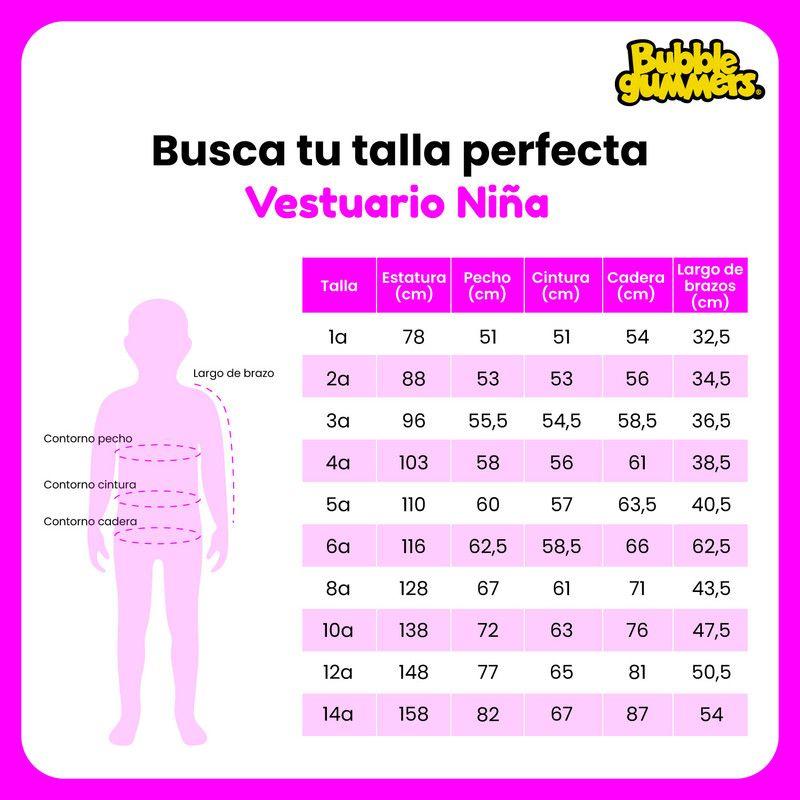 POLERA MANGA LARGA NIÑA BUBBLEGUMMERS SPORTY ROJO-2