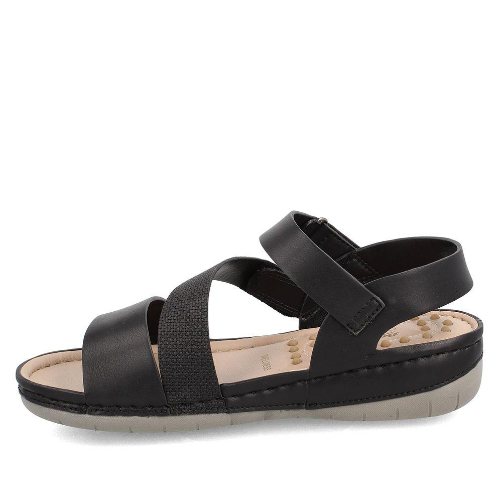 Sandalia Mujer Bata Cuyler Negro Broche-1