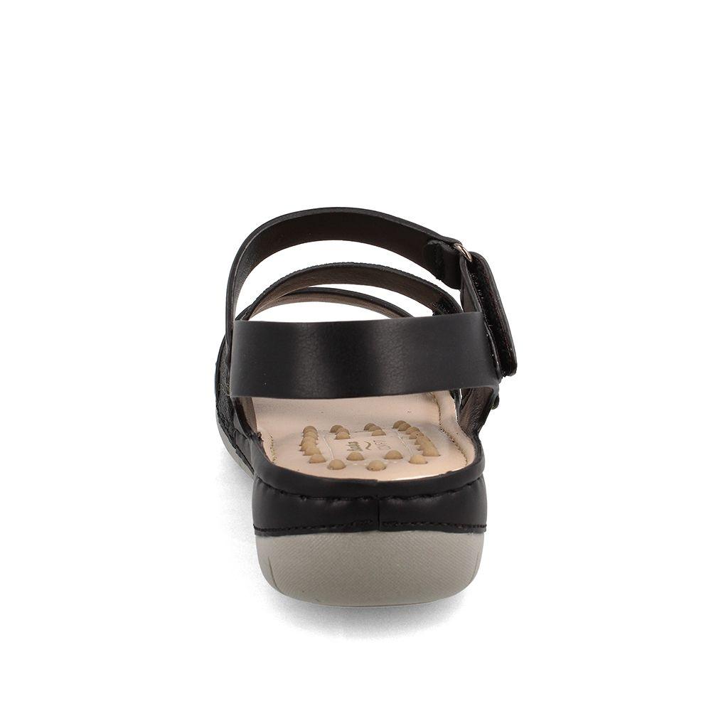 Sandalia Mujer Bata Cuyler Negro Broche-2