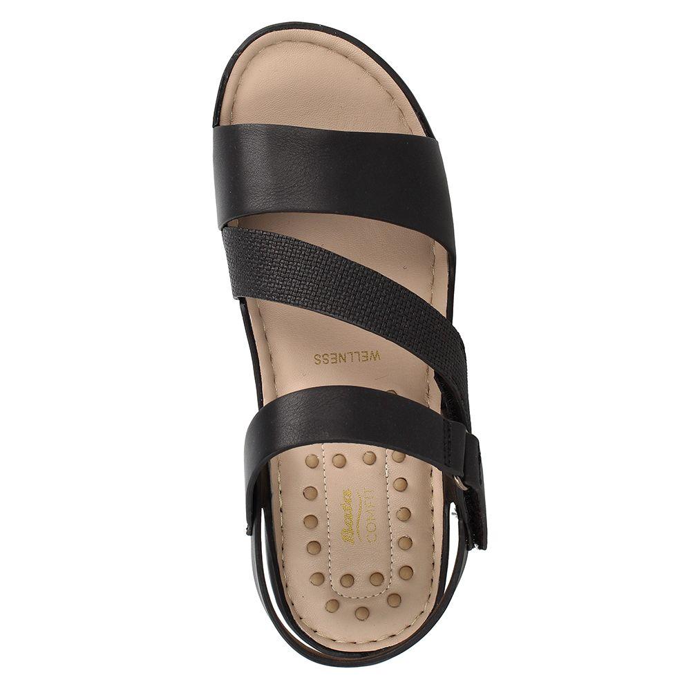 Sandalia Mujer Bata Cuyler Negro Broche-5
