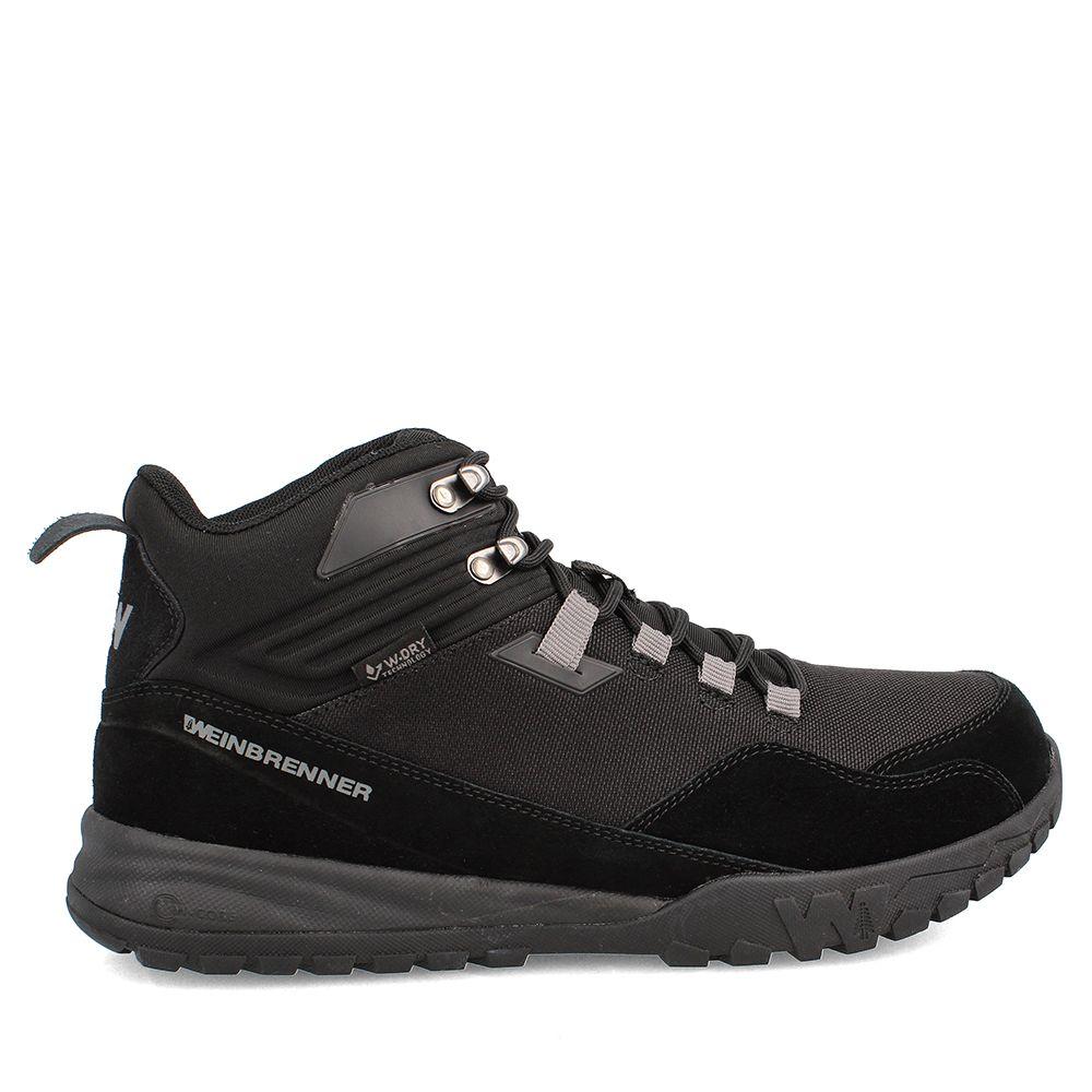 Botín Hombre Weinbrenner Beagle Whistler Mid Negro - Gris-4