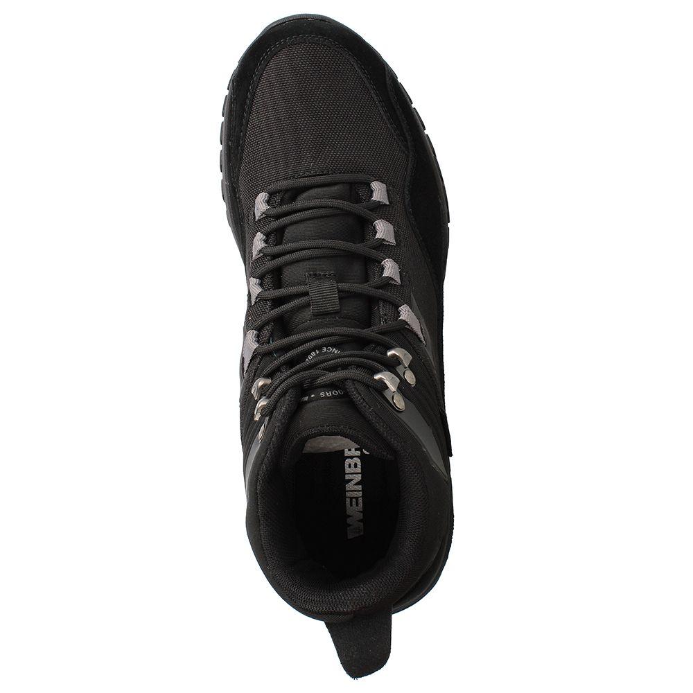 Botín Hombre Weinbrenner Beagle Whistler Mid Negro - Gris-5