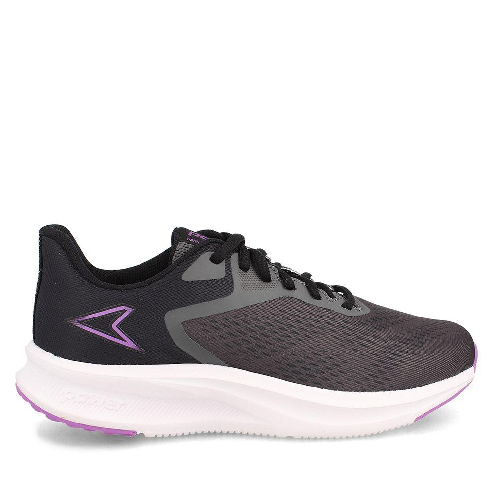 Zapatilla  Mujer Power Harrow Plus Racer Sc Negro-4