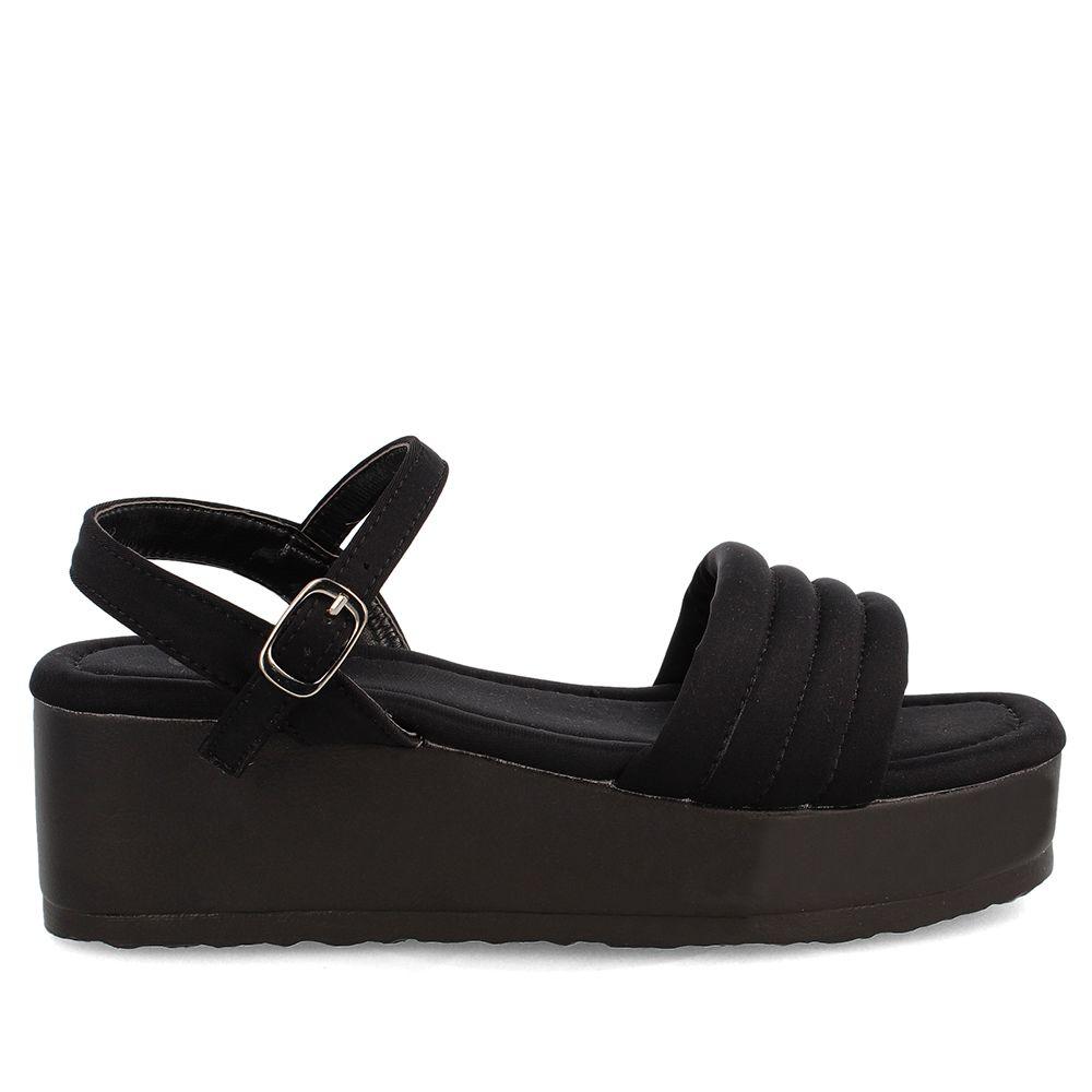 SANDALIA MUJER BATA MONICA NEGRO-0