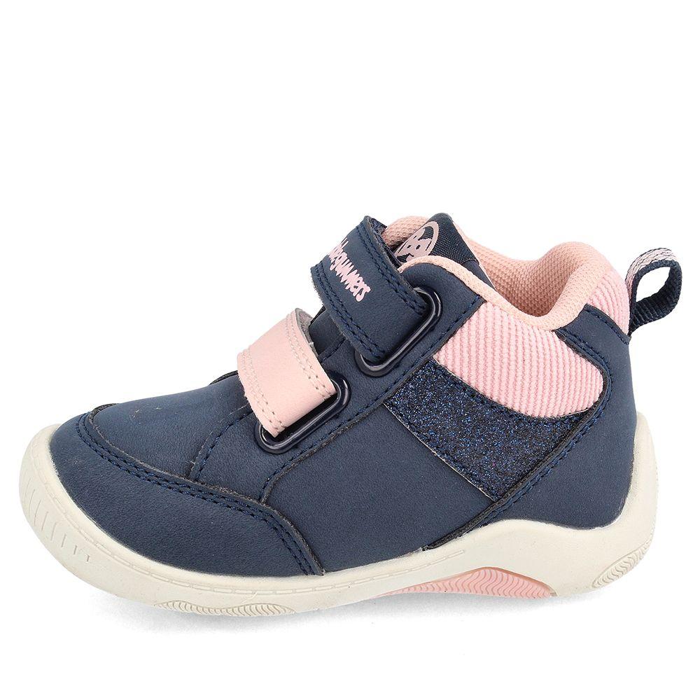 BOTÍN NIÑA BUBBLEGUMMERS SAM AZUL-ROSADO 18-21-1