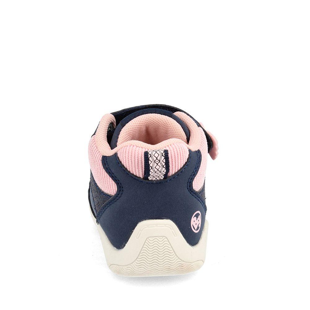 BOTÍN NIÑA BUBBLEGUMMERS SAM AZUL-ROSADO 18-21-2