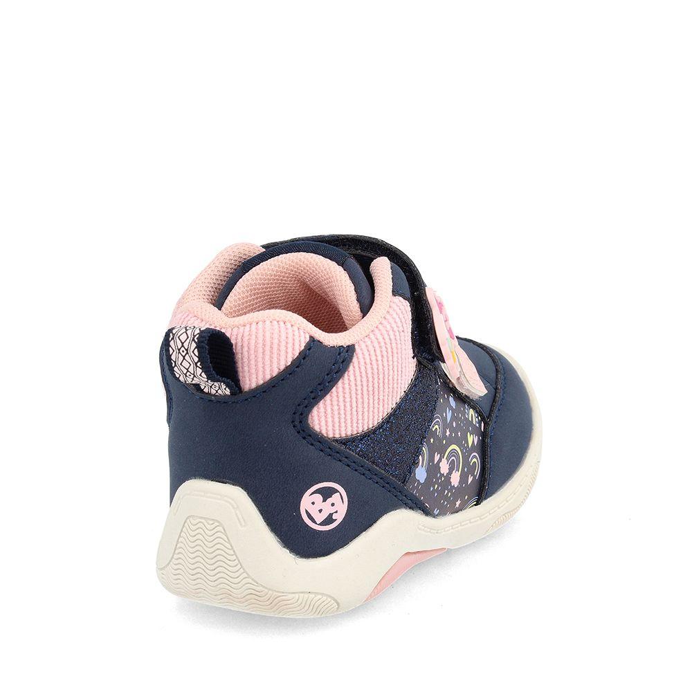 BOTÍN NIÑA BUBBLEGUMMERS SAM AZUL-ROSADO 18-21-3