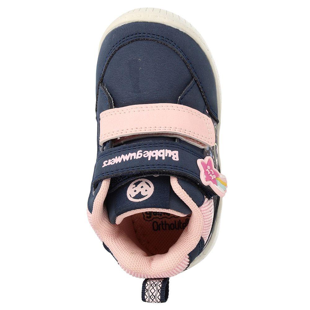 BOTÍN NIÑA BUBBLEGUMMERS SAM AZUL-ROSADO 18-21-5