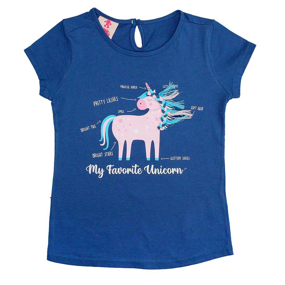 POLERA NIÑA BUBBLEGUMMERS PHYGITAL BLUE-0