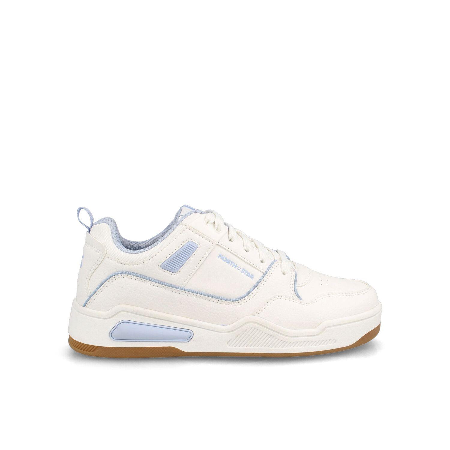 Zapatilla Mujer North Star Team Star Blanco-Azul I-0