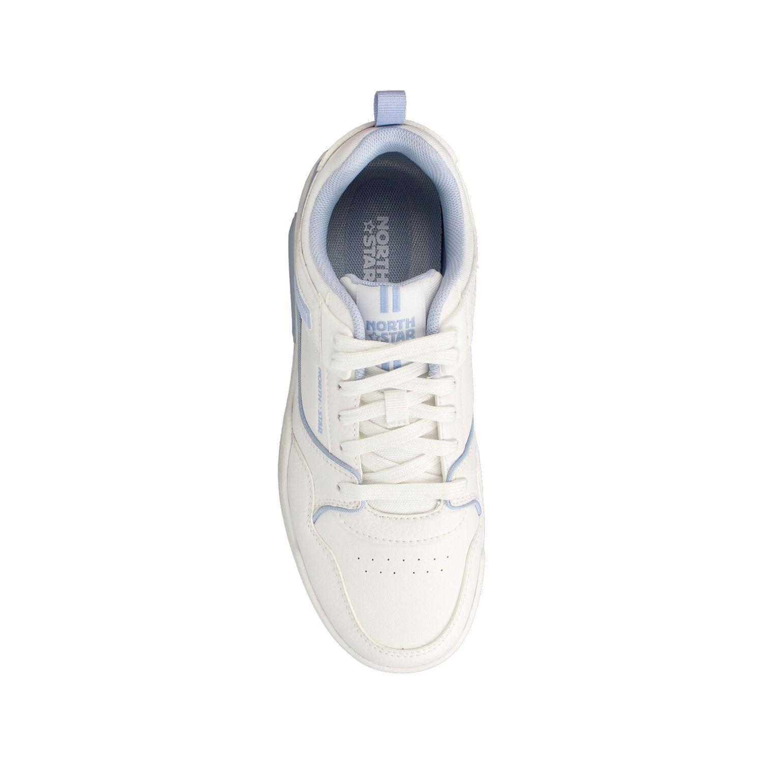 Zapatilla Mujer North Star Team Star Blanco-Azul I-3
