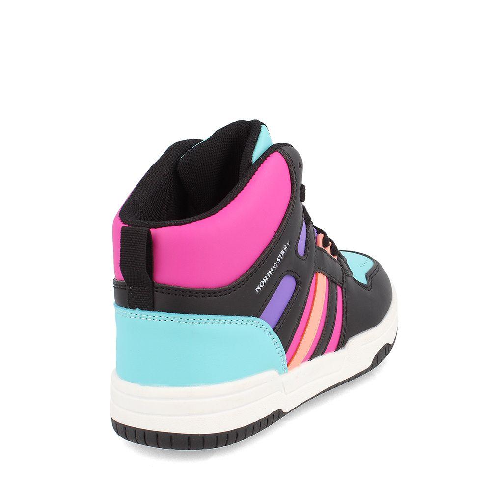 ZAPATILLA NIÑA NORTH STAR HEM NEGRO -  MULTICOLOR 30 - 33-3